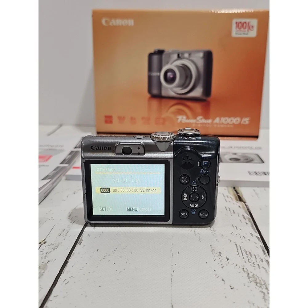 Canon PowerShot A1000 IS 10.0MP Digital Camera - Gray